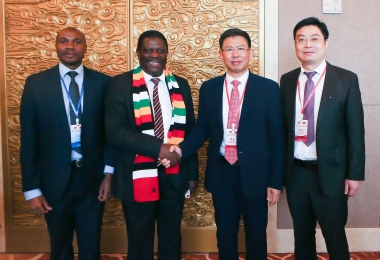 张华荣董事长非洲考察期间与肯尼亚 卢旺达 赞比亚 津巴布韦等多国领导会见与洽谈